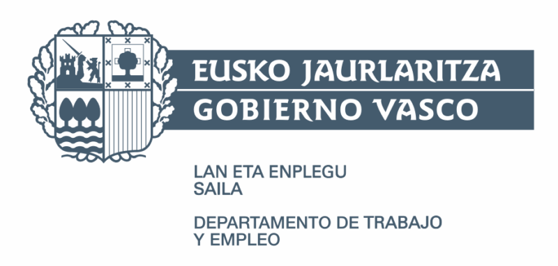 Eusko Jaurlaritza - Lan eta enplegu saila logotipoa